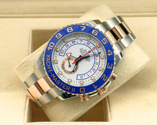 Rolex Yachtmaster II Rose Gold Bi Metal - Image 5