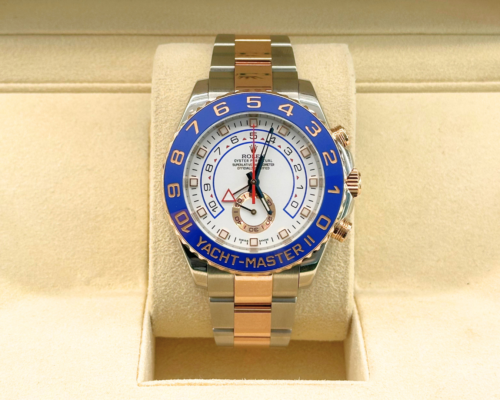 Rolex Yachtmaster II Rose Gold Bi Metal - Image 3