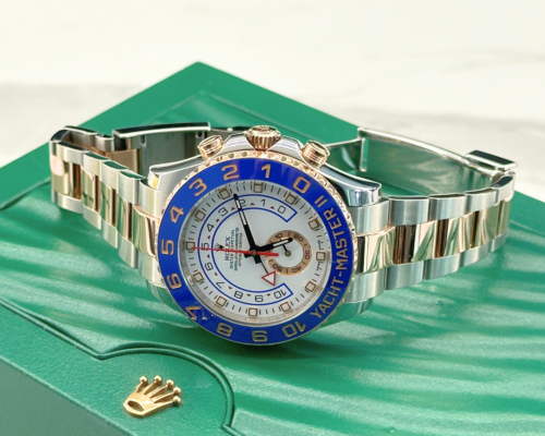 Rolex Yachtmaster II Rose Gold Bi Metal - Image 9