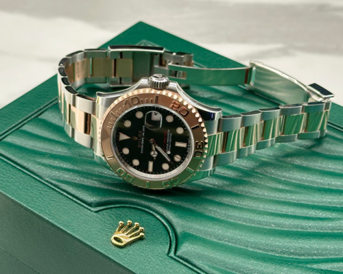 Rolex Yacht-Master40 Rose Gold Black Dial - Image 8