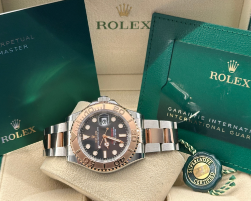 Rolex Yacht-Master40 Rose Gold Black Dial - Image 10